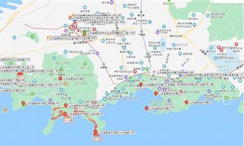 去青岛旅游路线图最新